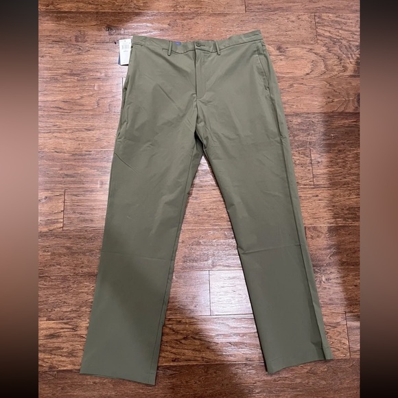 Men's Polo Ralph Lauren Stretch Slim Fit Chino Pants 36x32 Green